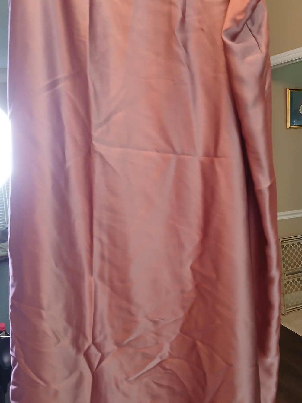 Vince Silk Skirt in Dusty Rose
